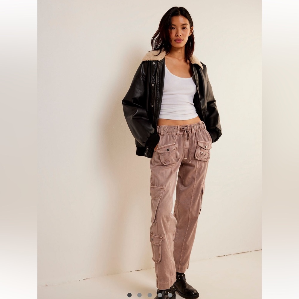 Free People Tahiti Cargo Pants - Picture 3 of 9